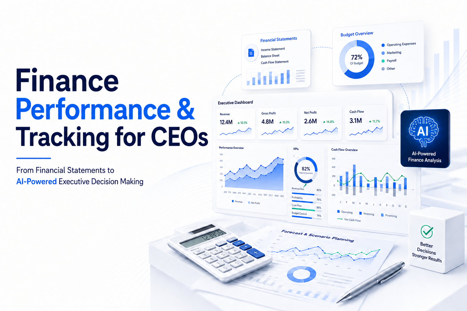 Finance Performance & Tracking for CEOs